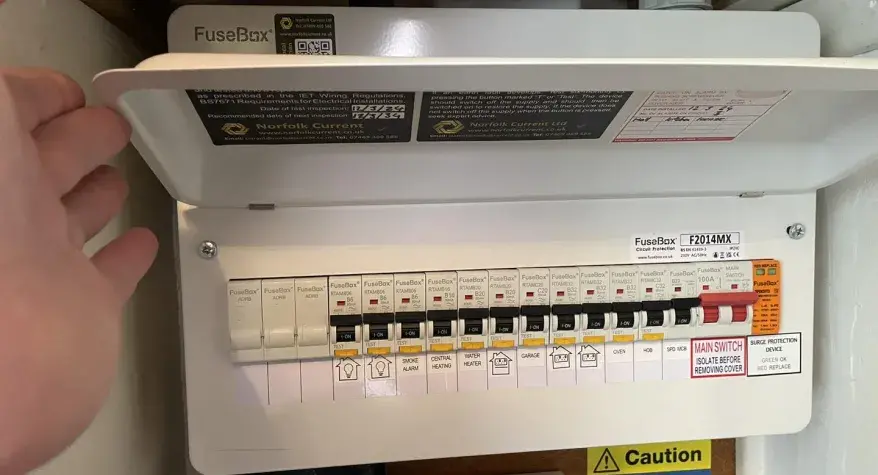 consumer unit changes